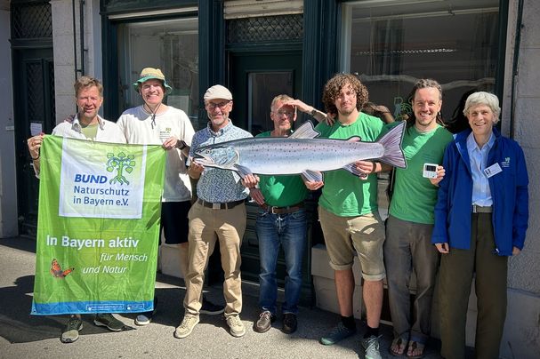 In KW35 werbend für die KG Augsburg unterwegs