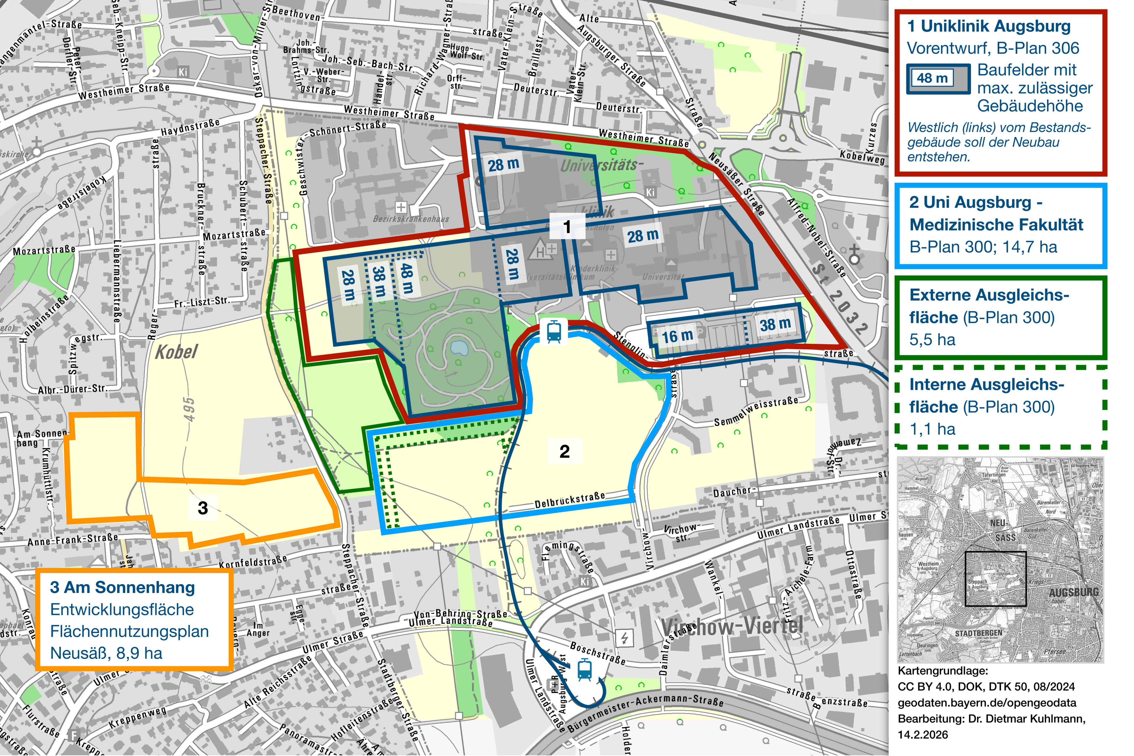 Pläne Uniklinik und medizinische Fakultät (02/2026)